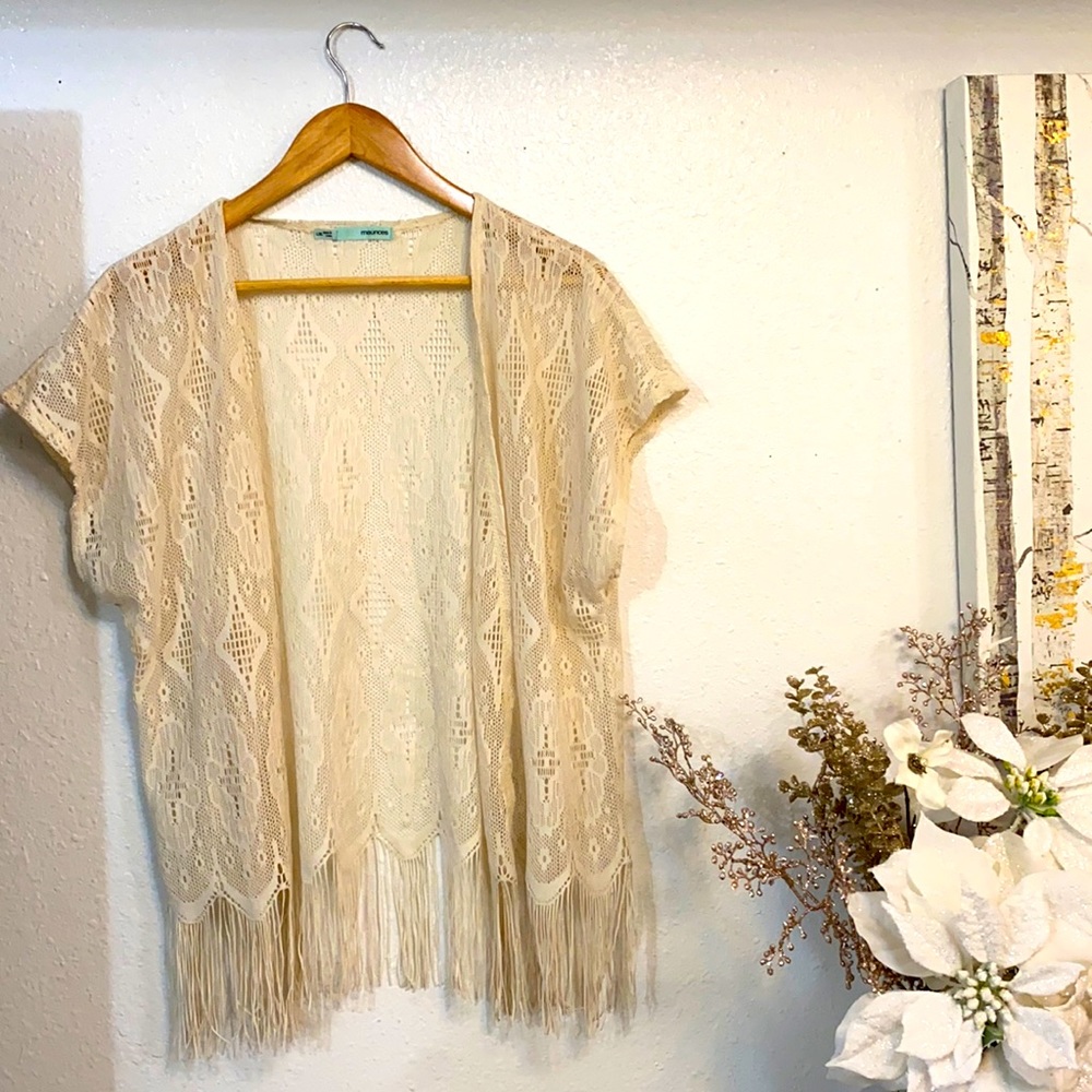 Maurices Lace Kimono